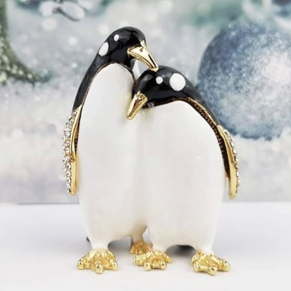 Penguin Trinket Box